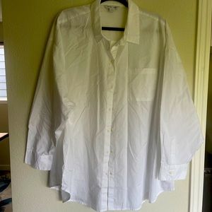 Oversized button down shirt